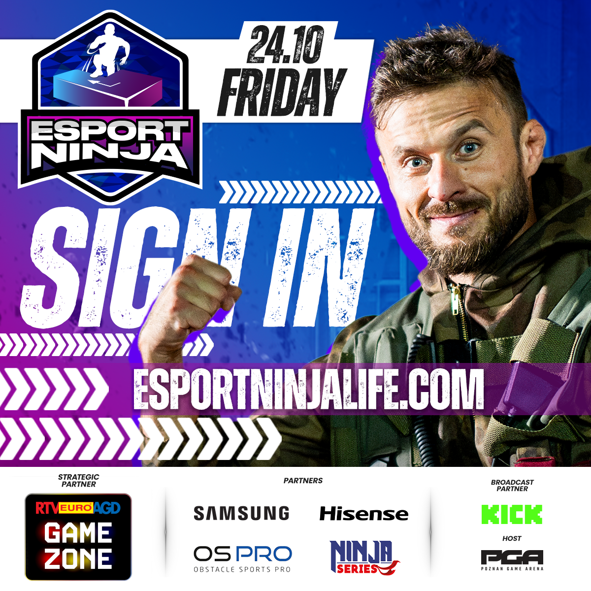 Esport Ninja - PIĄTEK